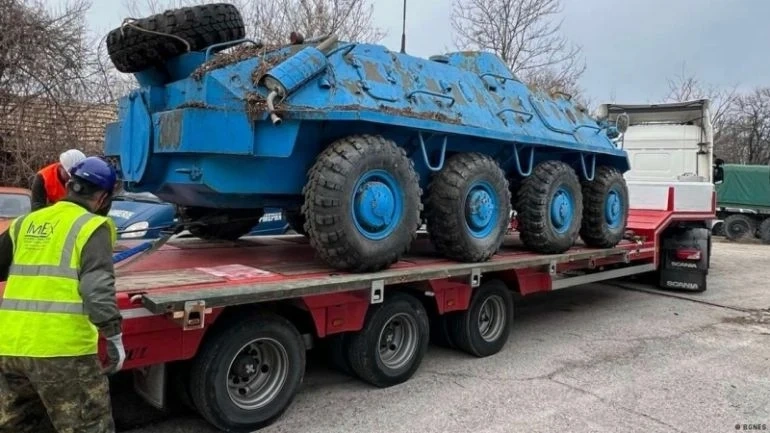 БТР-ите най-после тръгват за Украйна