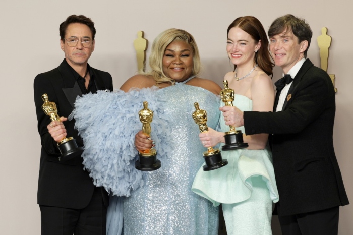 Филмът Опенхаймер триумфира на наградите Оскар със 7 статуетки