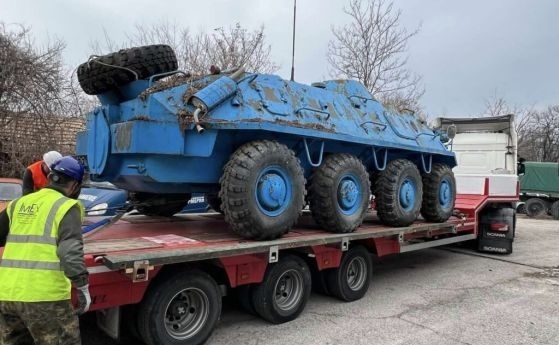 Украйна модернизира българските БТР-и. Скоро ги праща на фронта
