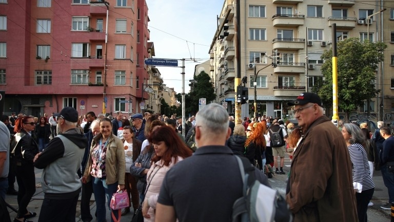 Втори пореден ден софиянци излязоха на протест заради бул. Патриарх Евтимий