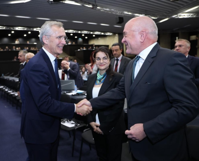 Столтенберг и Главчев със съвместен брифинг: Стигнахме до общите изводи, че България е надежден съюзник в НАТО