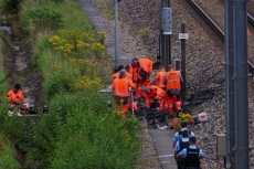 Над 800 000 пътници са засегнати от умишлени палежи по жп мрежата във Франция
