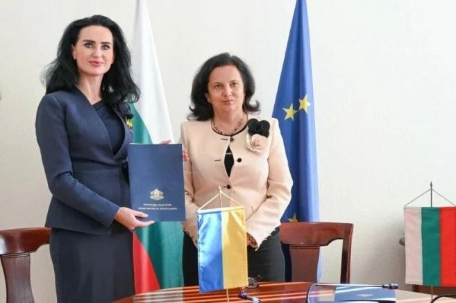 Министрите на правосъдието на Р България и Р Украйна подписаха днес Меморандум за разбирателство