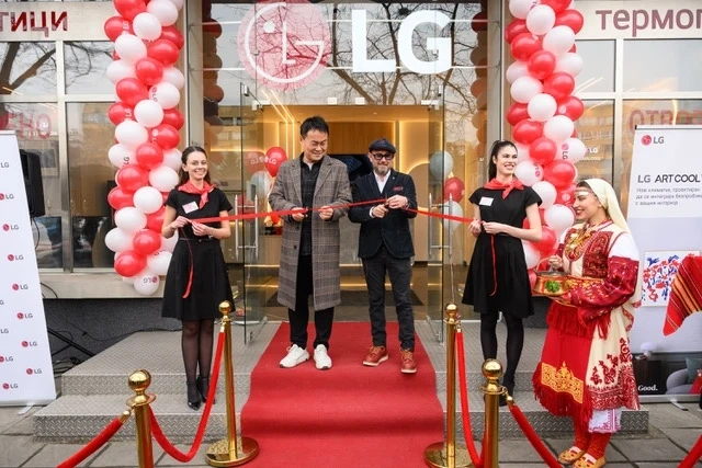 LG откри първия в страната ексклузивен магазин за климатична техника и термопомпи на марката 