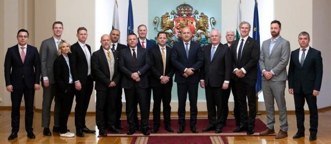 Президентът Румен Радев се срещна с водещи американски компании развиващи