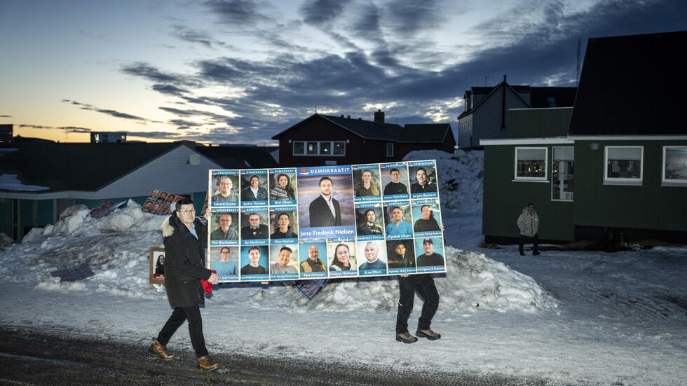 Дясноцентристката опозиция в Гренландия спечели изненадваща победа на парламентарните избори