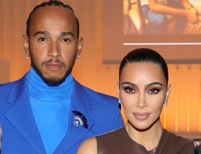 Ким Кардашиян е в прегръдките на Люис Хамилтън